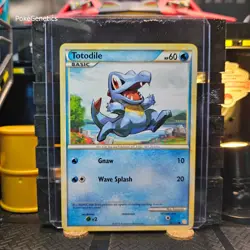 Totodile HeartGold & SoulSilver Pokemon TCG 86/123 Common - Image 1