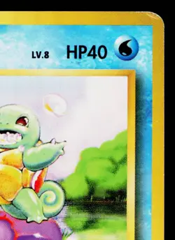 SQUIRTLE No.007 BASE SET JAPANESE POKEMON TCG - Image 3
