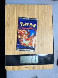 Pokemon 1st Edition Base Set Spanish Factory Sealed Booster Pack Charizard 21g - Image 1
