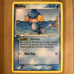 Mudkip - 57/100 - Common LP, English Pokemon EX Crystal Guardians - Image 1