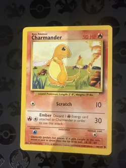 Pokemon TCG Charmander Expedition Base Set, Common - Image 1