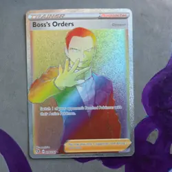 NM-Mint Boss's Orders - 200/192 - Secret Rare Pokemon Rebel Clash - Image 1