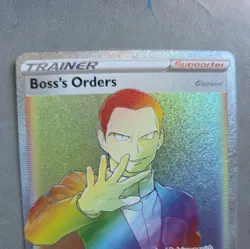 NM-Mint Boss's Orders - 200/192 - Secret Rare Pokemon Rebel Clash - Image 2