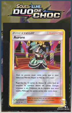 Carte Pokemon Aurore 149/181 Reverse SL9 Duo De Choc FR - Image 1