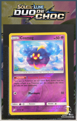 Carte Pokemon Cosmog 69/181 Reverse SL9 Duo De Choc FR - Image 1