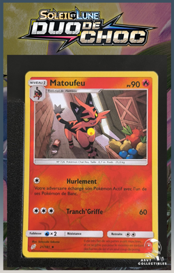 Carte Pokemon Matoufeu 21/181 Reverse SL9 Duo De Choc FR - Image 1