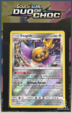 Carte Pokemon Hexagide 109/181 Holo SL9 Duo De Choc FR - Image 1