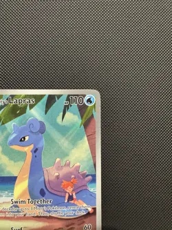 Pokemon TCG Misty’s Lapras 194/182 SV10: Destined Rivals Illustration Rare NM - Image 3