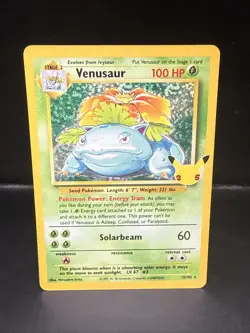 Pokemon Celebrations Venusaur 15/102 Classic Collection Holo Rare - Image 2