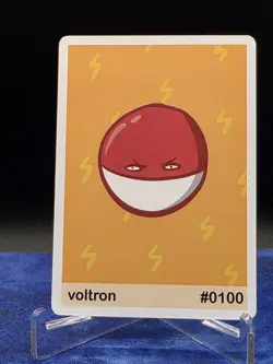 Pookiemoot - Voltron (Voltorb) #0100 - Pokemon Derpy Fan Art - Image 1