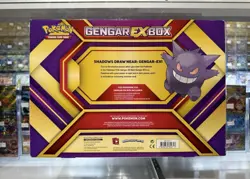 2016 POKEMON XY PHANTOM FORCES GENGAR EX BOX GENGAR EX 34/119 FACTORY SEALED - Image 2