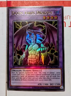 Doom Virus Dragon LCKC-EN064 Legendary Collection Kaiba Unlimited - Image 1