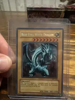 Yugioh Blue-Eyes White Dragon BPT-009 Secret Rare - Image 1