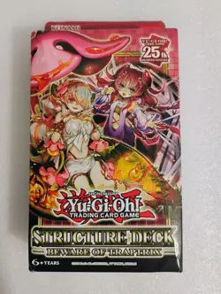 Yu-Gi-Oh! Beware of Traptrix Structure Deck 1st Edition Near Mint Sealed - Image 1