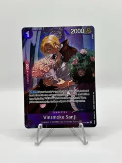 One Piece CCG Vinsmoke Sanji OP10-063 Treasure Rare Alt Art - English - MINT - Image 1