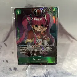One Piece TCG Perona OP09-034 Illustration Box Vol. 4 Alt Art Promo Holo Sealed - Image 1