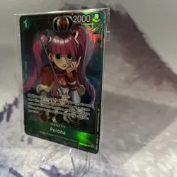 One Piece TCG Perona OP09-034 Illustration Box Vol. 4 Alt Art Promo Holo Sealed - Image 2