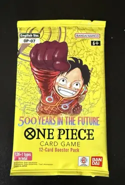 Bandai Namco One Piece OP-07 500 Years in the Future Booster 12-Card Pack - Image 1