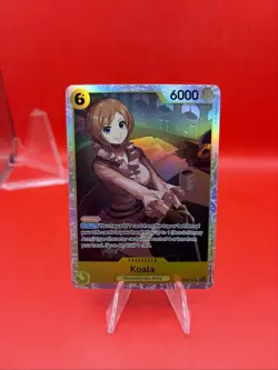 One Piece TCG Koala OP09-013 Super Rare Foil Near Mint English - Image 1