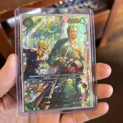 One Piece Roronoa Zoro PRB02-006 (SP) - The Azure Sea’s Seven OP-14 - Image 1