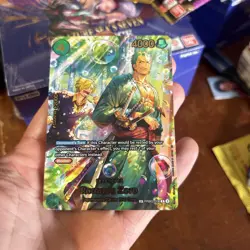 One Piece Roronoa Zoro PRB02-006 (SP) - The Azure Sea’s Seven OP-14 - Image 3
