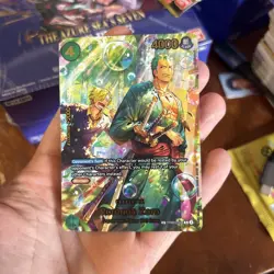 One Piece Roronoa Zoro PRB02-006 (SP) - The Azure Sea’s Seven OP-14 - Image 4