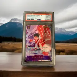 ONE PIECE Monkey D. Luffy (Alt Art) EB02-061 SEC JP PSA 10 - Image 1