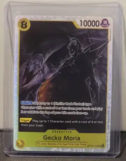 Gecko Moria SR The Azure Sea's Seven OP14-104 NM One Piece - Image 1