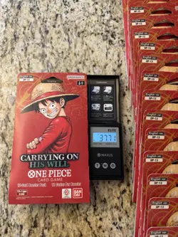 One Piece OP-13 CARRYING ON HIS WILL Sleeved Booster Pack Heavy 37.71G🔥 - Image 1