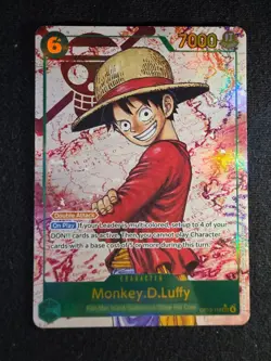 2025 One Piece TCG Carrying On His Will Monkey.D.Luffy Alt Art OP13-118 SEC - Image 1