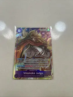 NM Vinsmoke Judge OP06-062 Alt Art SR Wings Of The Captain One Piece TCG CCG - Image 1