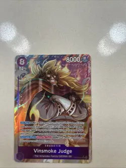 NM Vinsmoke Judge OP06-062 Alt Art SR Wings Of The Captain One Piece TCG CCG - Image 5