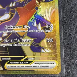 Pokemon Card TCG Cynthia's Garchomp EX 241/182 Destined Rivals Hyper Rare NM - Image 5