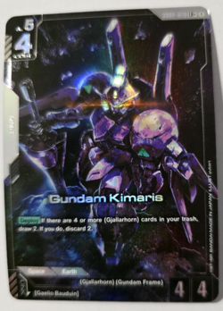 Dual Impact Gundam Kimaris LR+ Alt Art Gundam Card Game TCG GD02-070 - Image 1