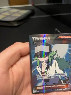 Pokemon Card N (Supporter) (Full Art) Ultra Rare Noble Victories 101/101 NM - Image 3