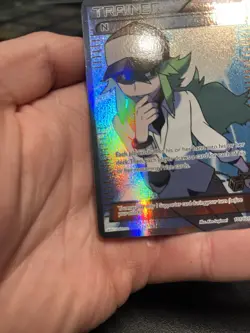 Pokemon Card N (Supporter) (Full Art) Ultra Rare Noble Victories 101/101 NM - Image 4