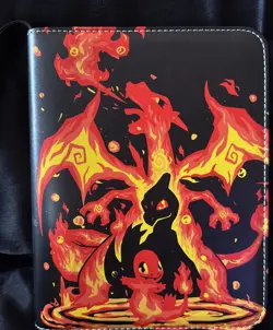 New Pokemon Card Binder 400 Cards Small Easy To Carry For Your Travel Sharing - Image 1