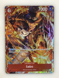 Sabo (Illustration Box Vol.5) OP05-007 One Piece Promotion Cards Foil - Image 1