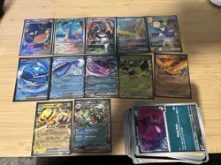 Pokemon TCG Card Destined Rivals Lot - Gold, IRs, Exs, etc + Bulk - Image 1