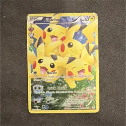 Pokemon TCG Pikachu Ultra Rare Full Art Holo RC29-32 Generations Card - Image 1