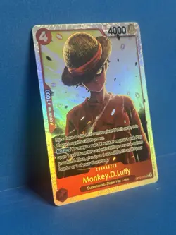 Monkey D. Luffy OP12-015 SR Legacy of the Master ONE PIECE Card Game ENGLISH - Image 3