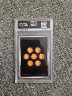 2022 Dragon Ball Super Card Game Son Goku Ultra Mastery SPR PSA 10 - Image 2