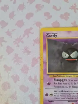 Gastly 50/102 Dutch Base Set Unlimited NL WOTC Wizards Pokemon Card TCG GD - Image 3