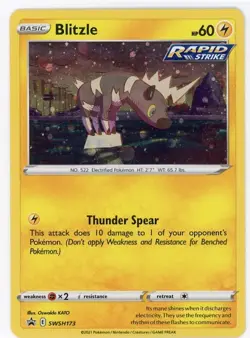 Blitzle SWSH173 SWSH: Sword & Shield Promo Cards Holo - Image 5