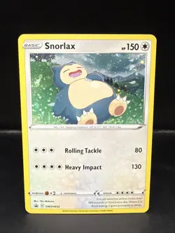 Pokemon Snorlax SWSH032 SWSH: Sword & Shield Promo Cards Holo - Image 2