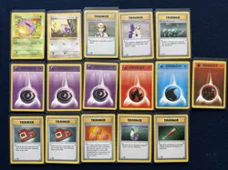 Pokemon 1999 1st Edition 16 Card Lot - Energy Removal Has Gray Stamp - Image 1