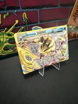 Pokemon TCG 2016 Greninja Break 41/122 XY-Breakpoint Rare Card - Image 2
