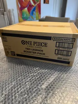 One Piece Card Game TCG English OP-08 Two Legends Booster Box Case SEALED - Image 1
