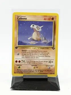 Pokemon TCG Cubone Jungle Card 50/64 Regular Common 1st Edition - Image 1