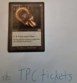 Voltaic Key - Urza's Saga - MTG Magic Card - NM Near Mint - TCG Value $9 - Image 1